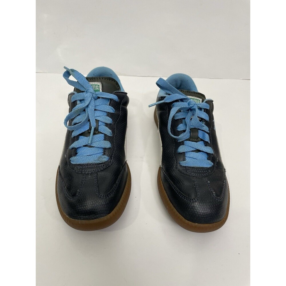 Puma Super Liga OG Unisex Black Blue White Sneakers Trainers Shoes Size 3.5